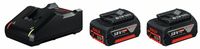 zestaw startowy 18v 2*4,0ah + ładowarka - b 1600a019s0