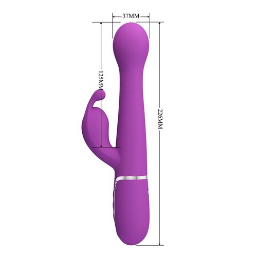 Pretty Love - Dejon Purple, 7 Vibration Functions 4 Thrusting Settings 4 R na Arena.pl