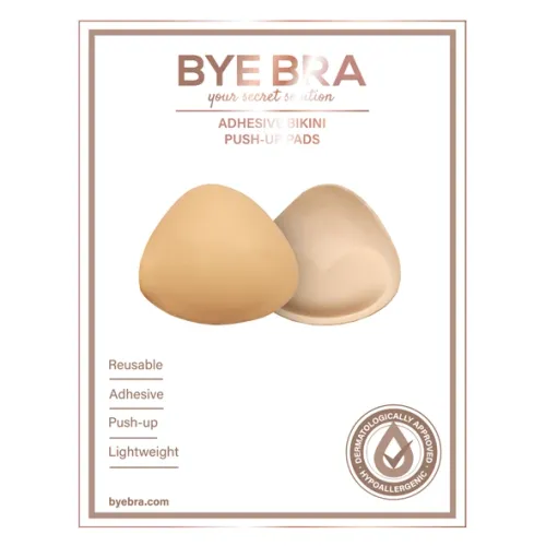 bye bra adhesive bikini push-up pads wkładki modelujące do biustonosza na Arena.pl