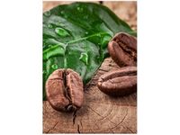 50X70CM ZIARNA KAWY DESCE OBRAZ PION ŚCIAN