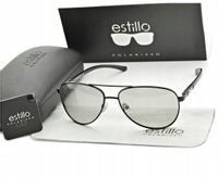 Okulary PRZECIWSŁONECZNE Polaryzacyjne + FOTOCHROM marki ESTILLO + GRATISY