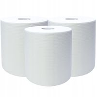 3x RĘCZNIK FRYZJERSKI BARBERSKI CELULOZOWY BARDZO CHŁONNY ROLKA 27cm 70gm2