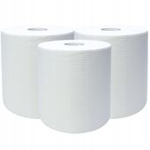 3x RĘCZNIK FRYZJERSKI BARBERSKI CELULOZOWY BARDZO CHŁONNY ROLKA 27cm