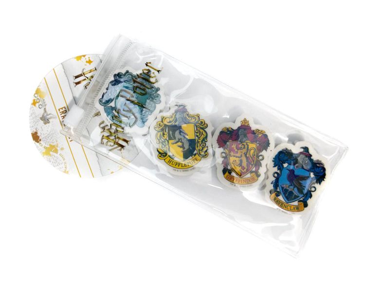 Zestaw gumek Harry Potter Houses zdjęcie 1