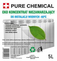 GLIKOL PROPYLENOWY KONCENTRA DO C.O EKOLOGICZNY PŁYN SOLARNY -60°C 5L