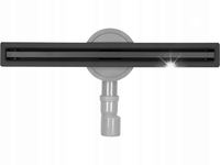 ODPŁYW LINIOWY PRYSZNICOWY SLIM BLACK 50cm NISKI