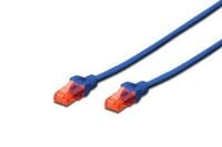 Patchcord Digitus U/UTP 6 RJ45 / RJ45 3 m niebieski