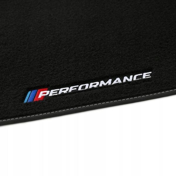 Dywaniki welurowe LOGO BMW 5 F10 2010-2013 SEDAN zdjęcie 3