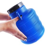 Beczka plastikowa 5L uchwyt do kiszenia na produkty sypkie bez uszczelki