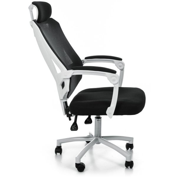 Fotel biurowy 8606 Biały zdjęcie 6