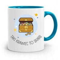 Kubek Błękitny Krawcowej Krawca Taki To Skarb Z Nadrukiem Ze Zdjęciem