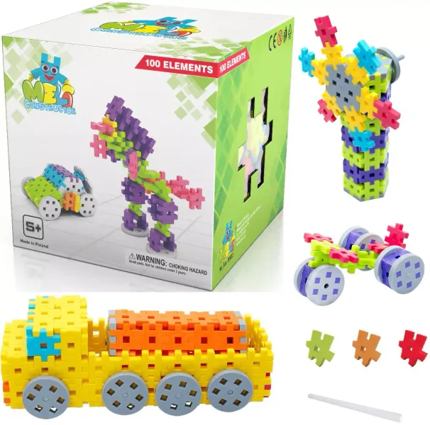 Klocki Meli Basic Constructor (100 elementów) zdjęcie 1