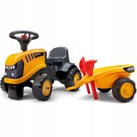 2X JEŹDZIK TRAKTOR JCB PCHACZ DO ODPYCHANIA DLA DZIECI ZABAWKA INTERAKTYWNA