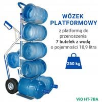 Wózek Platformowy z Platforma do Przenoszenia Butelek ViO HT-7BA max 250kg