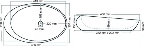 Umywalka Ceramiczna Roxy 48 na Arena.pl