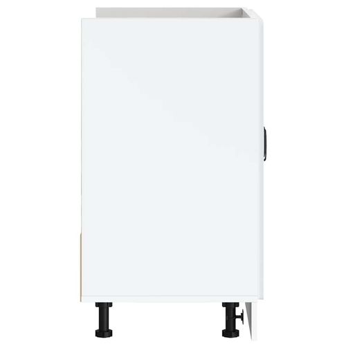 Szafka pod zlewozmywak Lucca Biały połysk Drewno klejone na Arena.pl