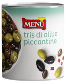 MENU' Mix pikantnych oliwek, bez pestek 780 g
