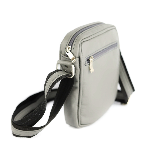 T-09 Listonoszka męska mała-light grey KEMER zdjęcie 2