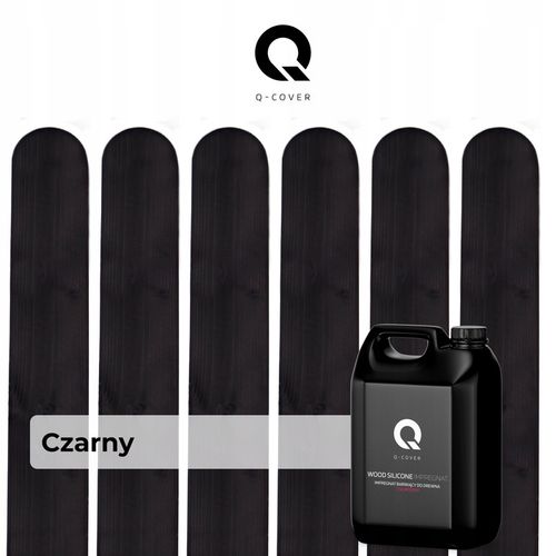 IMPREGNAT DO DREWNA BARWIĄCY FARBA Z SILIKONEM 2w1 ALTANA KOLOR CZARNY 5L na Arena.pl