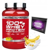 SCITEC 100% WHEY PROTEIN PROFESSIONAL 920 G BIAŁKO MASA AMINOKWASY
