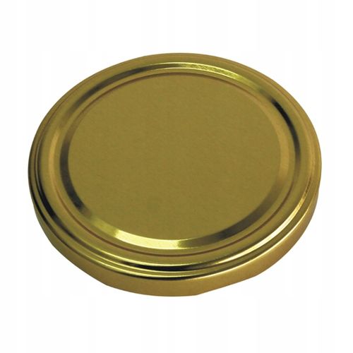 Zakrętki do słoików DUŻE 82mm złote 10 szt. x 5 na Arena.pl