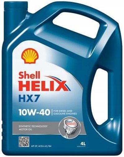 Shell Helix HX7 10W-40 4L / 550070333 zdjęcie 2