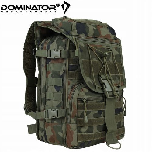 PLECAK WOJSKOWY TAKTYCZNY 45L DOMINATOR MOLLE MORO CAMO PL WOODLAND wz.93 na Arena.pl