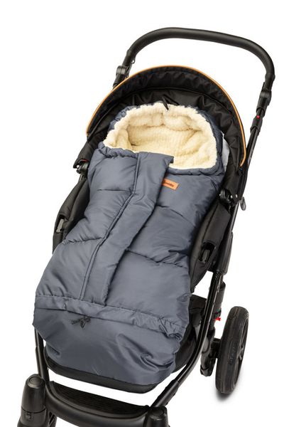 ND33_SILLO-8477 ŚPIWOREK COMBI 3w1 WEŁNA - GRAPHITE zdjęcie 3