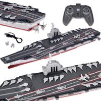 MODEL STATEK LOTNISKOWIEC Z PILOTEM ZDALNIE STEROWANY