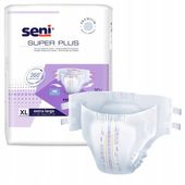 SENI SUPER PLUS PIELUCHOMAJTKI DLA DOROSŁYCH XL NA RZEPY 30SZT.