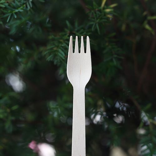 Komplet sztućców drewnianych (łyżka, nóż, widelec) z serwetką 250 szt. na Arena.pl