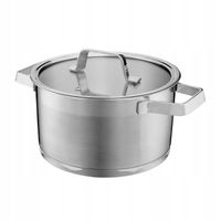 Garnek z pokrywką 24cm AMBITION Kitchen Pro 31023 5,9L Indukcja Gaz Stalowy