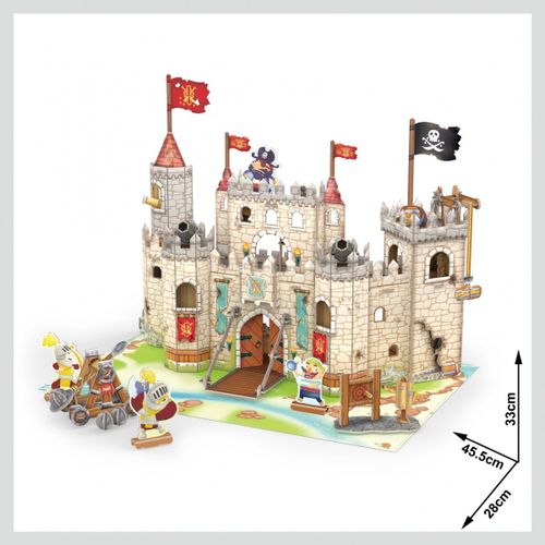Puzzle 3D - Zamek Piratów na Arena.pl