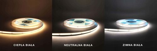 MOCNA Taśma LED COB 5M 12V NEON CIEPŁA LINIA na Arena.pl