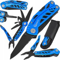 Multitool GRIP BLACK Survival Series szczypce nóż piła etui G01905