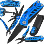 Multitool GRIP BLACK Survival Series szczypce nóż piła etui G01905