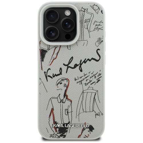 etui karl lagerfeld grained pattern &    logo magsafe do iphone 16 na Arena.pl