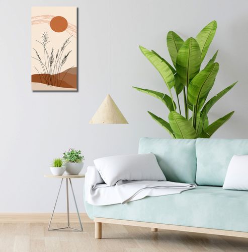Obraz 30x60cm Złote Źdźbła na Arena.pl