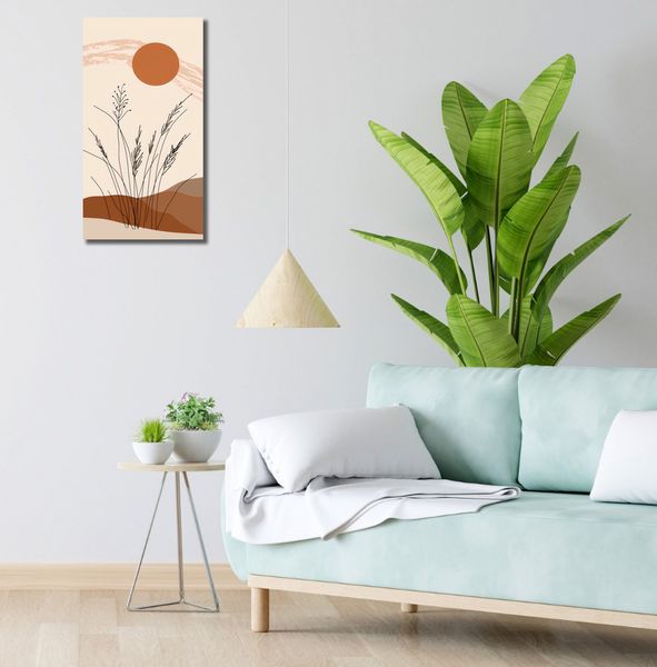 Obraz 30x60cm Złote Źdźbła zdjęcie 2