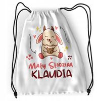 Plecak Sportowy Szkolny Dla Klaudii Córki Dziecka Z Nadrukiem Ze Zdjęciem