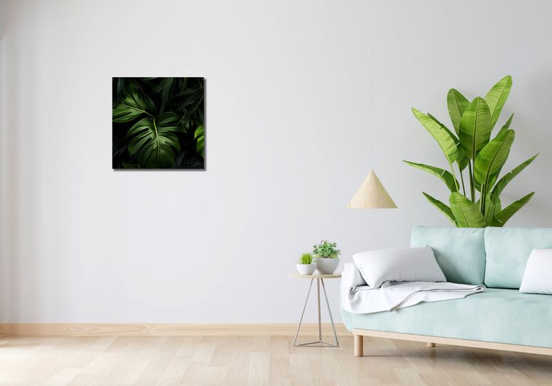 Obraz 50x50cm Zielony Szept zdjęcie 2