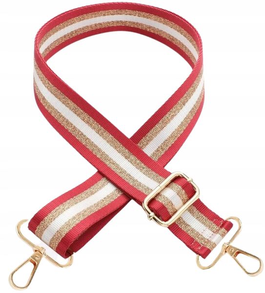 Pasek Do Torby Torebki - Regulowany, Parciany, Szeroki zdjęcie 6