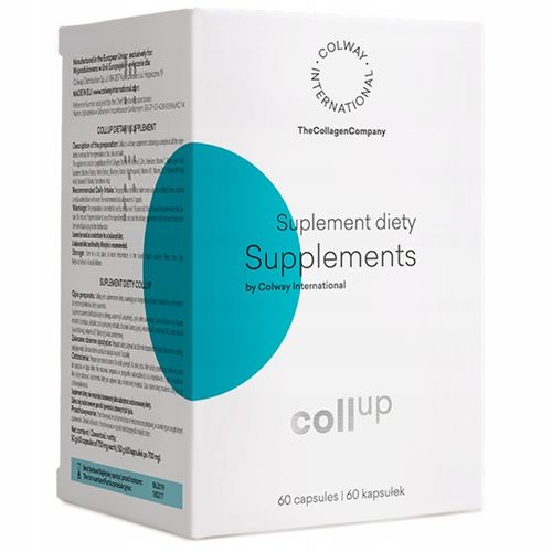 Colway CollUp KOLAGEN+BIOTYNA+SELEN+CYNK+C+E 60kap na Arena.pl