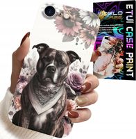 ETUI DO IPHONE SE / SE2 - PITBULL GROŹNE PSY FUTERAŁ PLECKI CASE