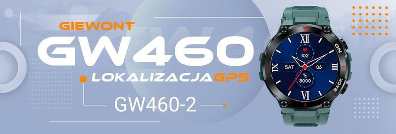 Smartwatch Giewont GW460-2 Zielony zdjęcie 4