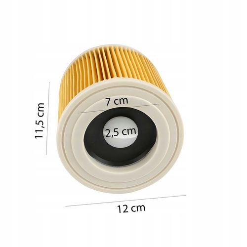 10x WORKI FILTR DO ODKURZACZA KARCHER WD3 SE4001 WD2 PLUS KWD V-17 V-15 V12 na Arena.pl