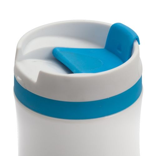 Kubek izotermiczny Viki 390 ml, Niebieski / Biały na Arena.pl