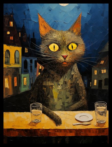 Plakat 30x40cm Nocny Obserwator zdjęcie 2