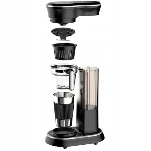 PRZELEWOWY EKSPRES DO KAWY Z MŁYNKIEM DO MIELENIA + KUBEK TERMICZNY GO na Arena.pl