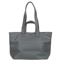 VERA PELLE torebka damska skórzana shopper z długimi rączkami V529 c.szara